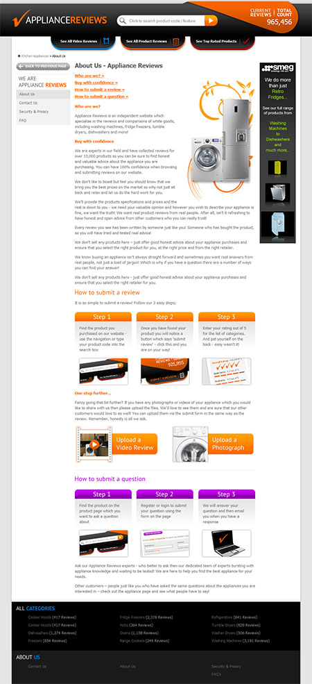 Appliance Reviews