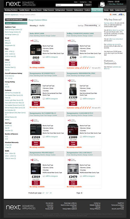 Next Domestic Appliances
